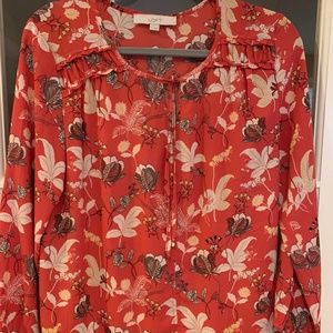 Floral Print Loft  Shirt